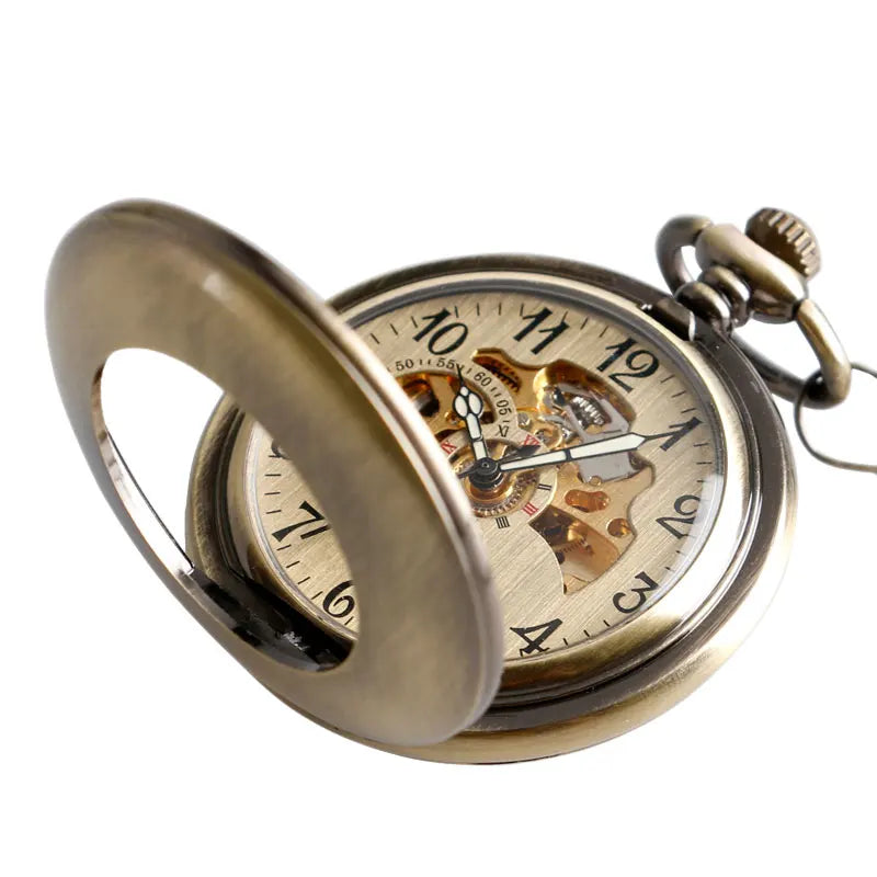 Montre Gousset Ancienne Squelette Mécanique