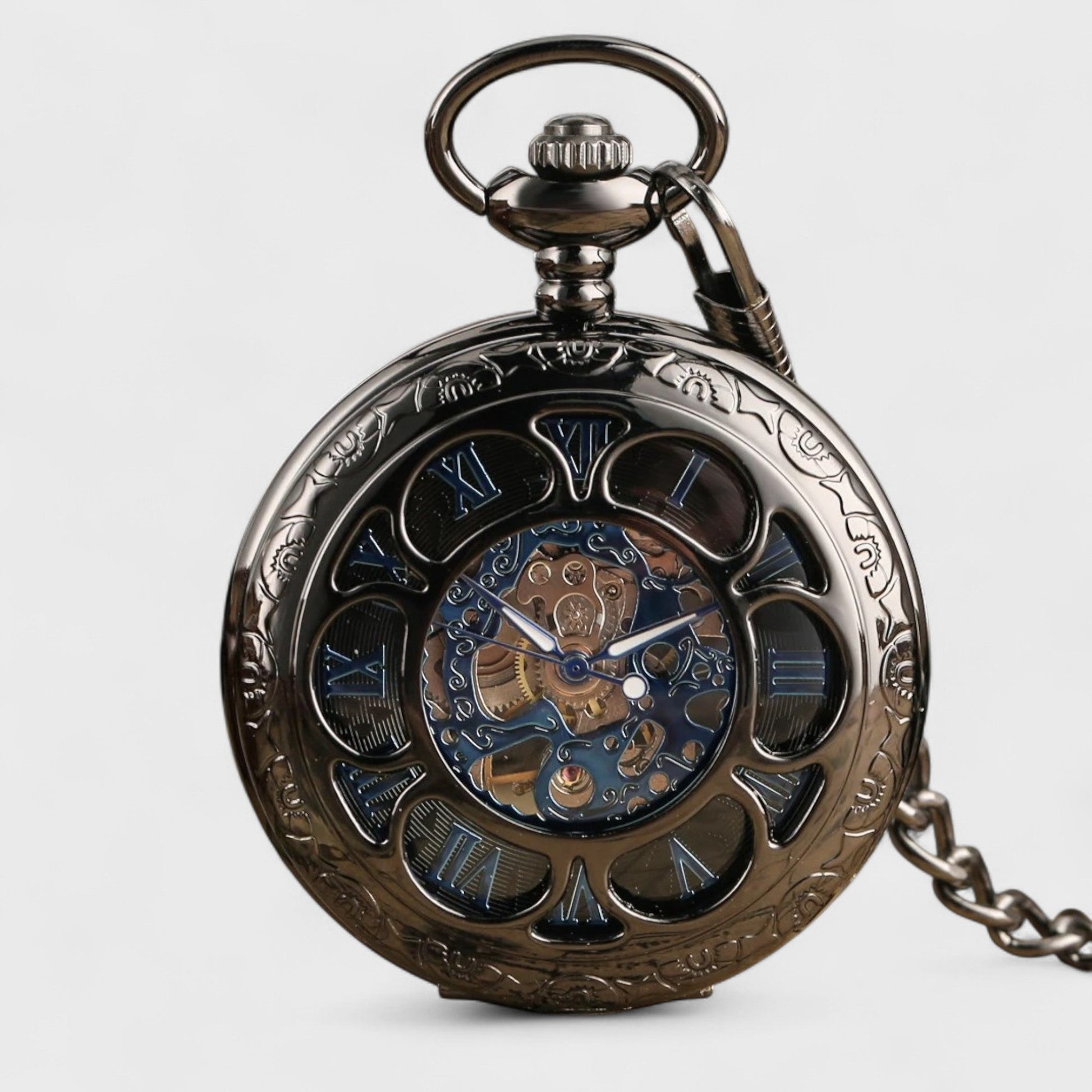 Montre Gousset Ancienne Cadran Saphir